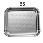 BANDEJA RET.LAMINADA B5 PRATA