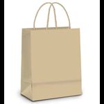 SACOLA PAPEL M 26X19.5X9.5CM KRAFT PARDO CROMUS