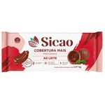 COBERT AO LEITE MAIS 2.1KG SICAO