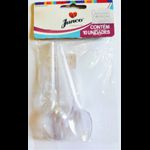 COLHER DESCARTAVEL REFEICAO CRISTAL C/10 JUNCO