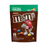 M&M'S CHOCOLATE AO LEITE POUCH 148G