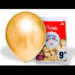 BALAO PLATINO RED OURO TAM 9 C/25 PIC PIC
