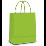 SACOLA PAPEL VERDE P 21.5X15X8.5CM CROMUS