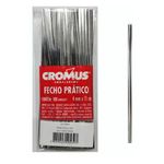 FECHO PRATICO CROMUS 4MMX11CM C/100 PRATA