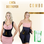 Combo cinta com alças + Short - Especial 07