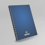 Caderno com Wire-o