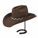 Chapéu Feminino Aba 10 Rainha do Rodeio Preto - EDIÇÃO LIMITADA