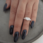 FALANGE SINETE CORACAO TRABALHADO CRAVEJADO ZIRCONIAS CRISTAL