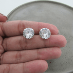 Zirconia Redonda Cristal 12mm