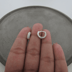 ARGOLINHA FIO ARREDONDADO 3 FILEIRAS MINI ZIRCÔNIA DE CLICK