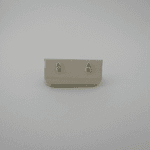 Brinco Abacaxi Mini Zirconia Amarela e Verde