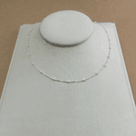 Corrente Veneziana Com Mini Bolinhas 45CM