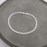 Pulseira Masculina Grumett Duplo 4mm 