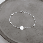 Pulseira Medalha Nossa Senhora 4 Bolinhas 