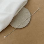 Pulseira Elos Corações Vazados 