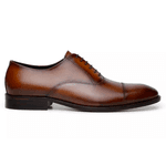 Sapato Social Masculino Oxford CNS Austin 17358 Camel