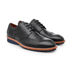 Sapato Masculino Derby Brogue CNS Preto