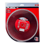 Disco De Corte Mtx Diamantado Turbo 9 230mm Corte Seco Cor Vermelho