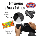 Saco De Lixo Super Econômico 100l Embalixo 25 Sacos