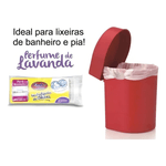 Saco De Lixo Neutralizador de Odores Antibacteriana Banheiro 100 Unid