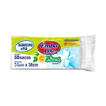 Saco De Lixo Repelente 34X38CM Para Pia E Banheiro 50 Unidades Embalixo