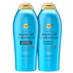 OGX Renewing + Argan Oil of Morocco Shampoo & Conditioner, 25.4 Fl Oz cada (2 unidades)