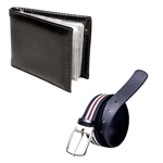 Kit carteira masculina com Divisorias streetman + Cinto Dupla Face Masculino