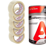 Fita para Empacotamento 45mm x 40m Transparente - ADERE
