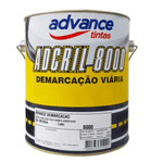 Tinta Branca para Demarcação Viária 18L - Adcril 8000 Advance