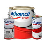 Esmalte Epóxi Semi Brilho Cinza N6,5 Dupla Função 3,6 Litros - Adepoxi 86 Advance Parte A