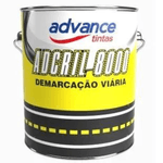 Tinta Amarela para Demarcação Viária 18L - Adcril 8000 Advance