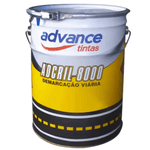 Tinta Amarela para Demarcação Viária 3,6L - Adcril 8000 Advance