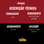 Primer Universal Branco 3,6L - Anjo