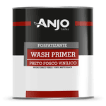 Kit Preto Fosco Vinilico 600ml + Endurecedor 300ml - Anjo