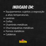ESMALTE MET ALUMINIO 18 LITROS ALTA TEMPERATURA ATÉ 600ºC - DINATEX 