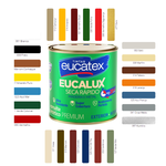 Esmalte Sintético Brilhante Prêmium 900ml - EUCALUX SECA RÁPIDO - EUCATEX