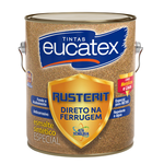 Esmalte Sintético Direto na Ferrugem Brilhante 3 Litros - RUSTERIT - EUCATEX