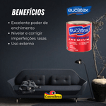 Massa Acrilica 1,4kg - EUCATEX