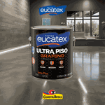 Tinta Acrílica para Piso Semiacetinado Prêmium 3,6 Litros - ULTRA PISO GRAFENO - EUCATEX