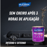 Tinta Acrílica Semibrilho Branco 3,6 Litros - PROTEGE - EUCATEX
