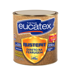 Esmalte Direto na Ferrugem Metalíco 900ml - RUSTERIT - EUCATEX