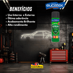 Tinta Spray Multiuso 400ml - EUCATEX