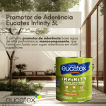 Promotor de Aderência Cinza 3 Litros - BOND GRAFENO - INFINITY EUCATEX