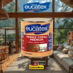 Verniz Natural Brilhante Copal 900ml - EUCATEX