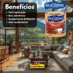 Verniz Natural Brilhante Copal 900ml - EUCATEX