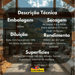 Verniz Natural Brilhante Copal 900ml - EUCATEX