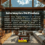 VERNIZ TINGIDOR BRILHANTE PARA MADEIRA 3,6L - EUCATEX