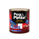 Esmalte Brilhante Peg & Pinte Cinza Escuro 900ml - Eucatex