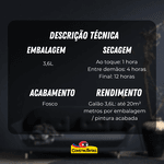 Tinta Acrílica Gesso Branco Eucatex 3,6L