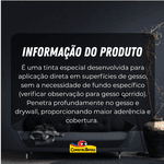 Tinta Acrílica Gesso Branco Eucatex 3,6L